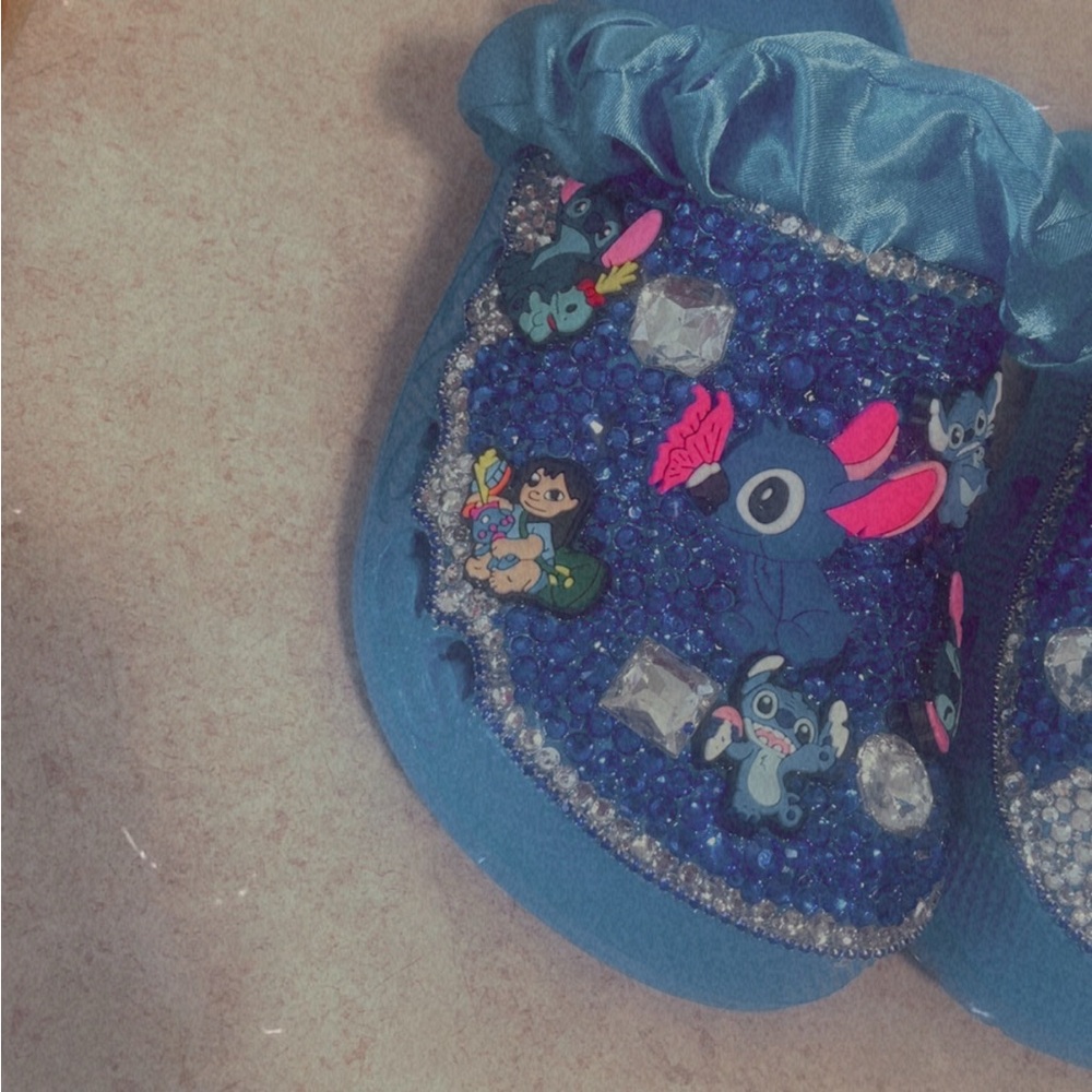 Custom made “Lilo and stitch” crocs